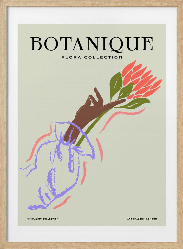 Floral Embrace | Poster