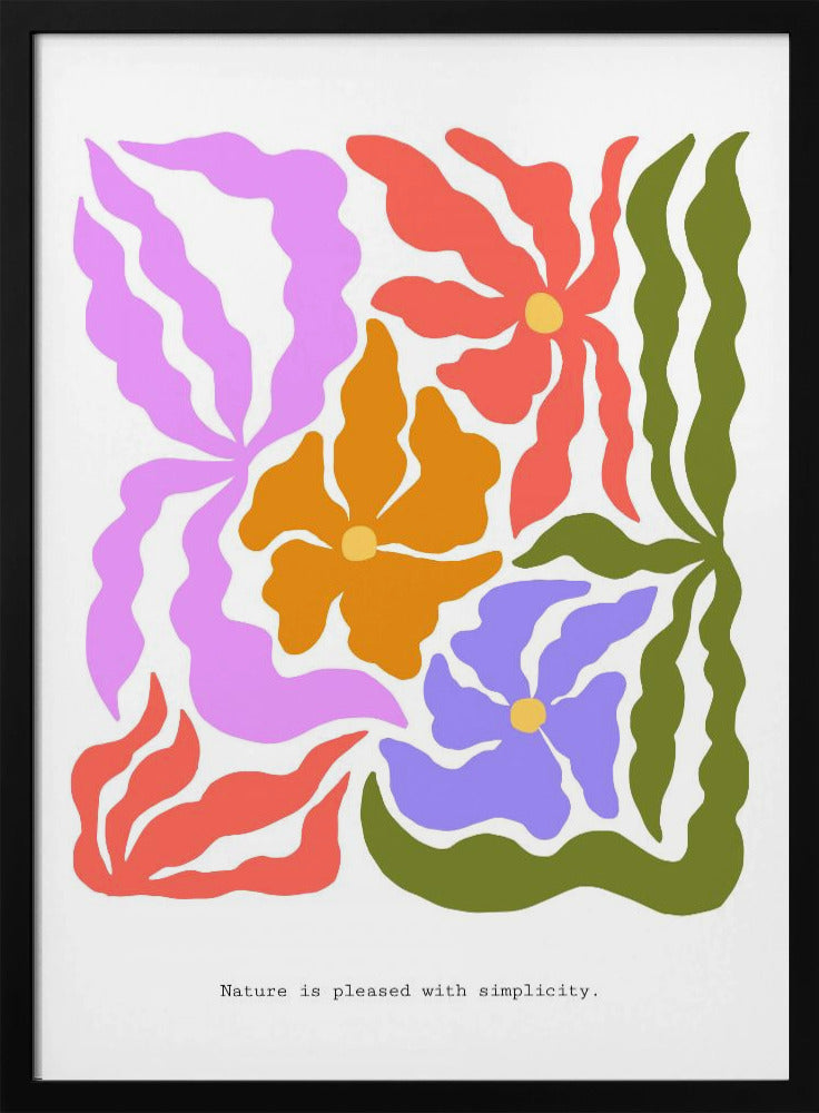 Simplicity Blooms | Poster