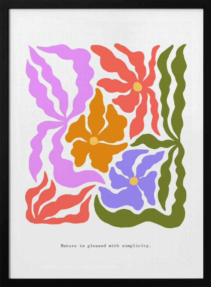 Simplicity Blooms | Poster