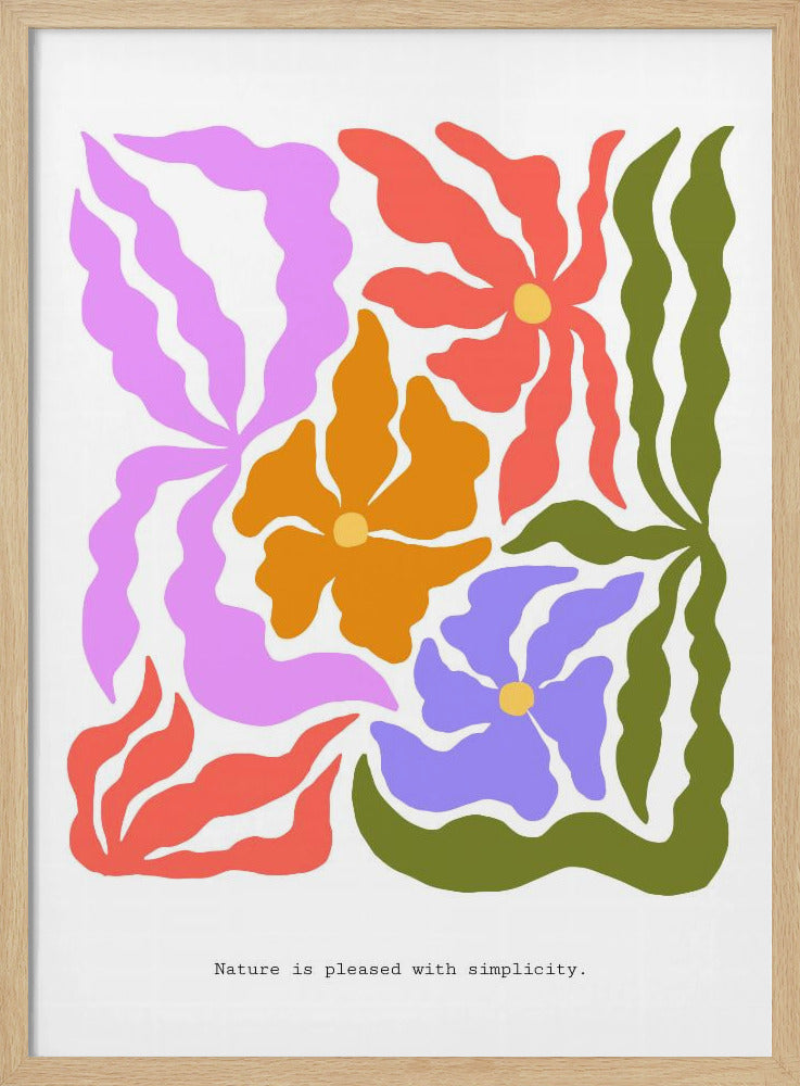 Simplicity Blooms | Poster