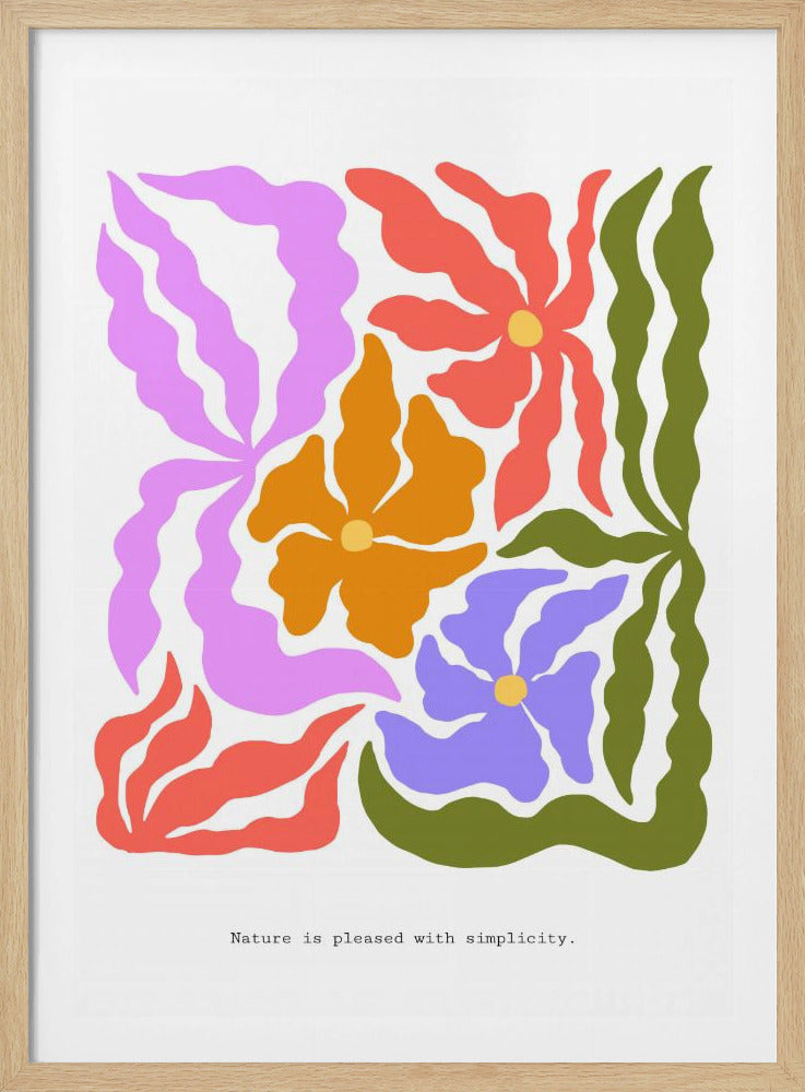 Simplicity Blooms | Poster