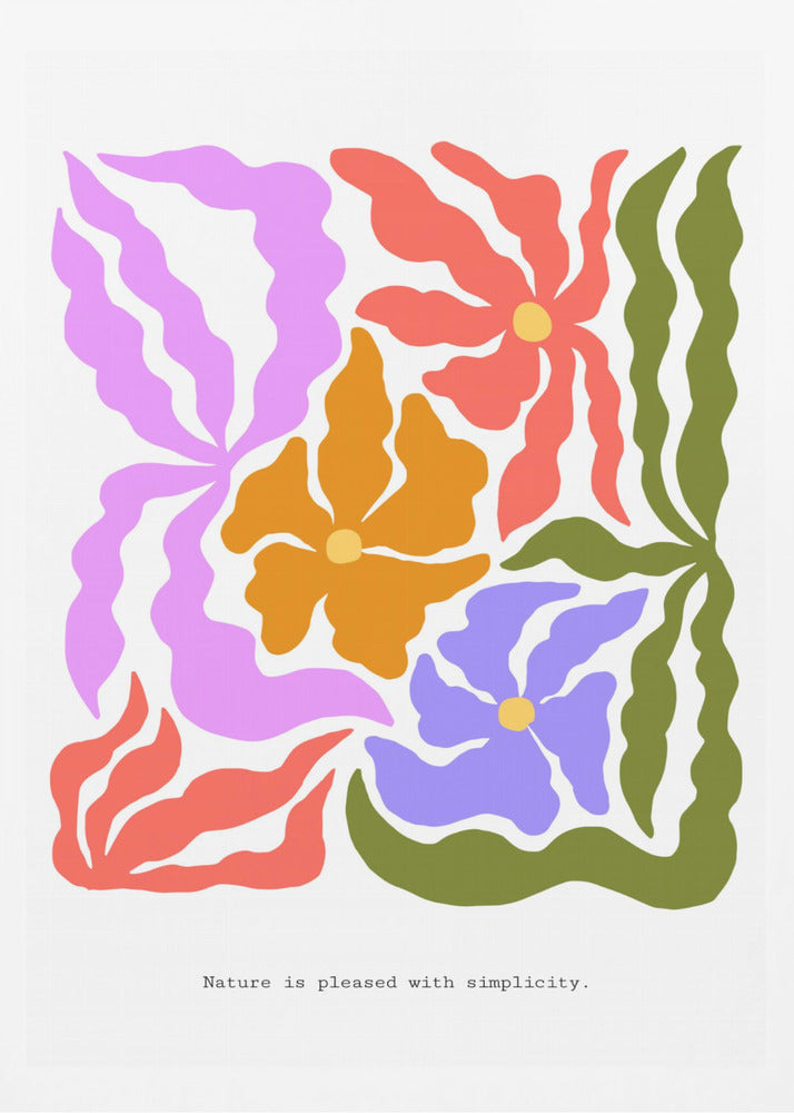 Simplicity Blooms | Poster