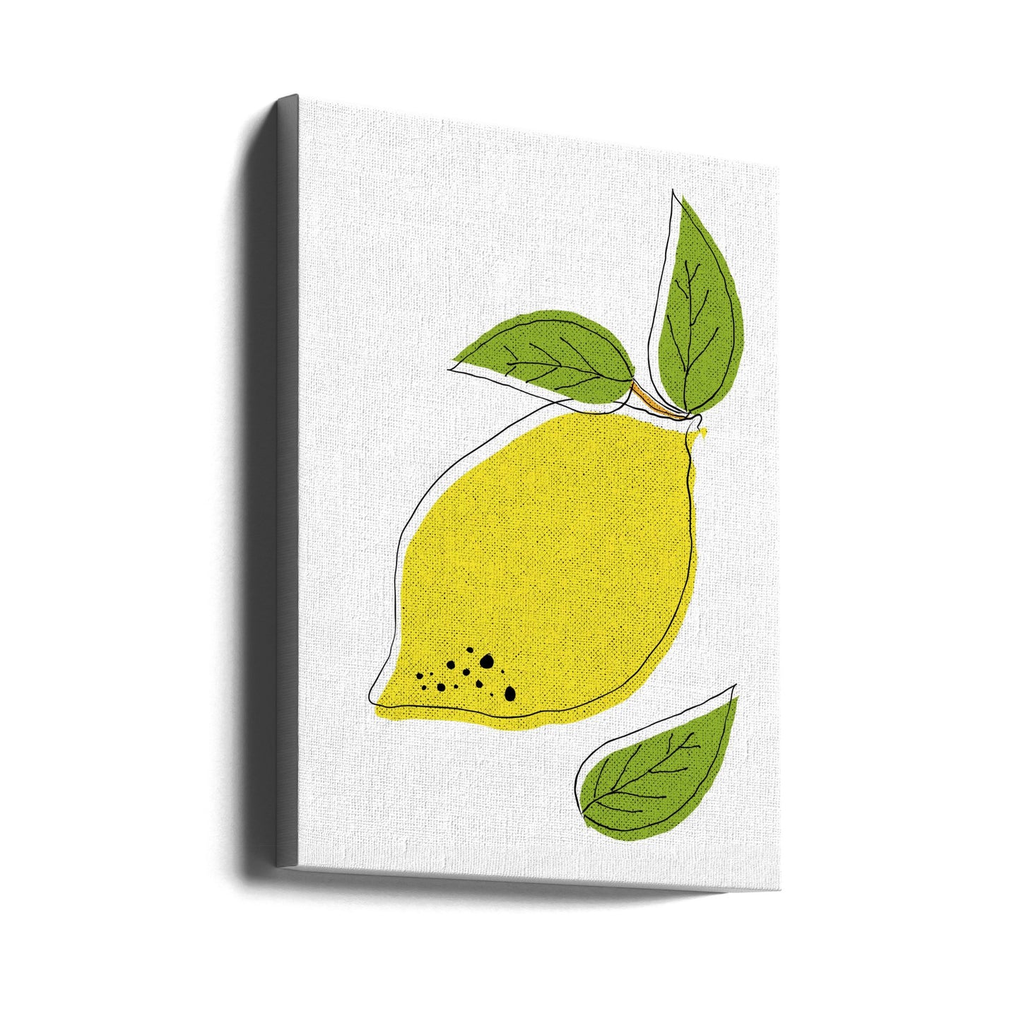 Spritziger Zitrusgenuss | Leinwand