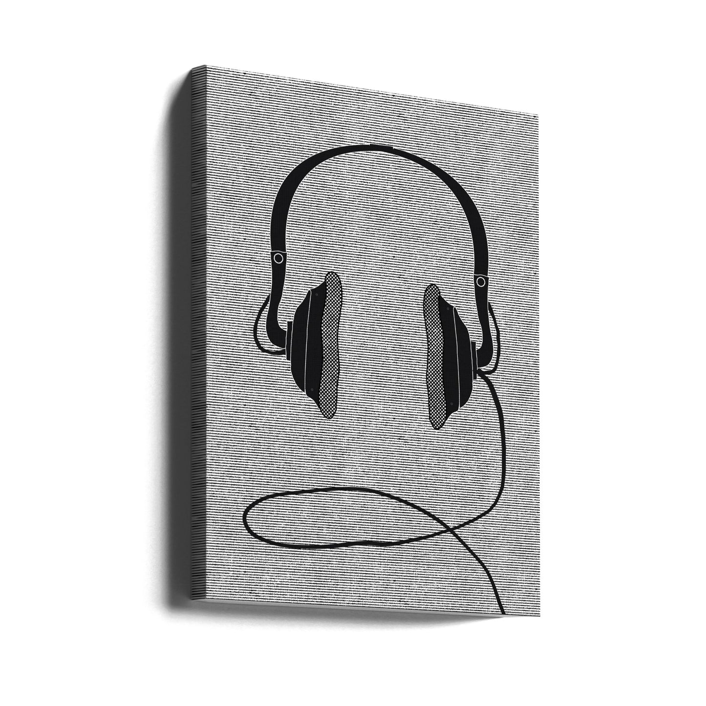 Par svarta hörlurar | Canvas