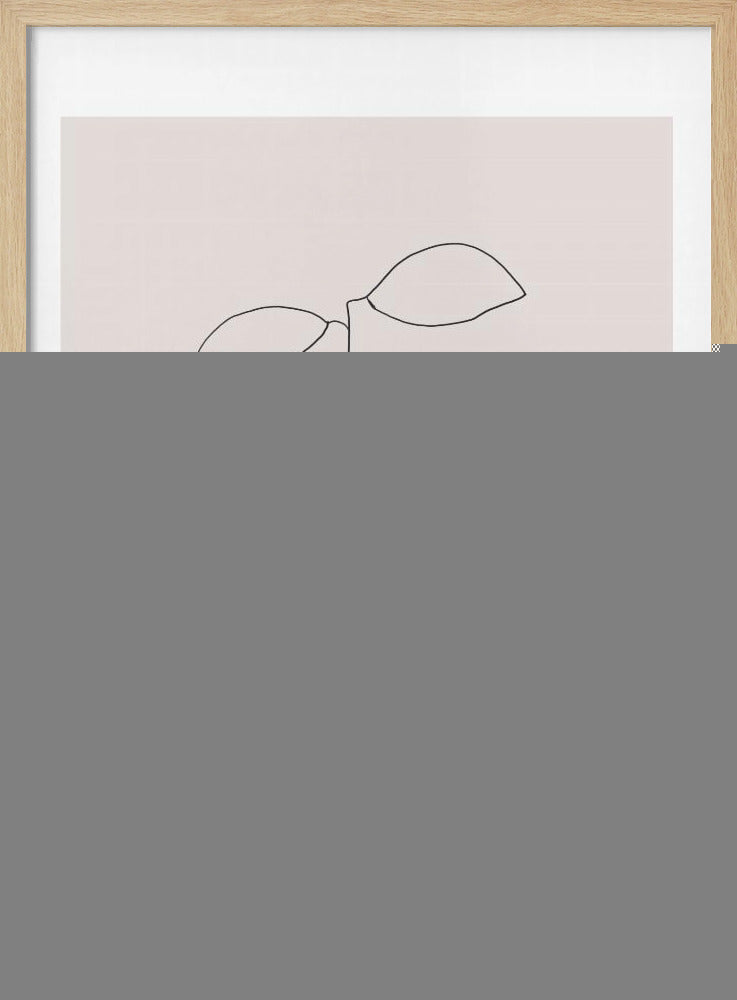 Minimal Leaf Line | Poster