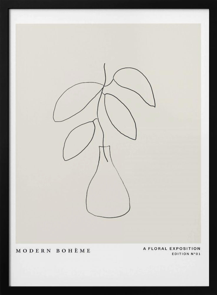 Minimalist Bloom | Poster