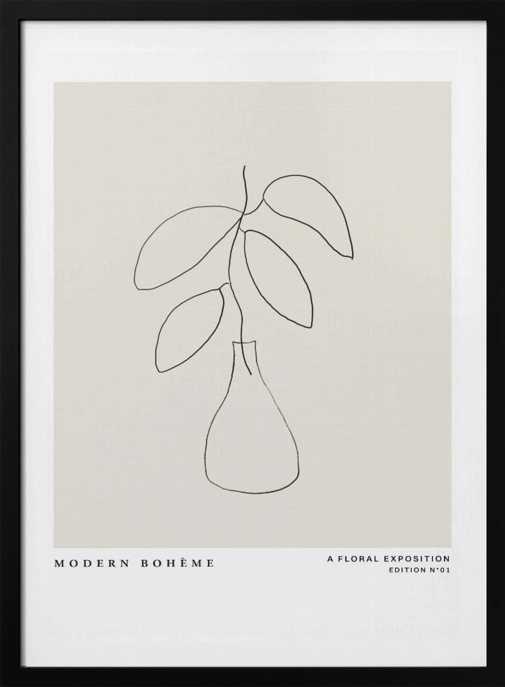 Minimalist Bloom | Poster