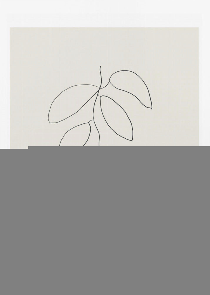 Minimalist Bloom | Poster
