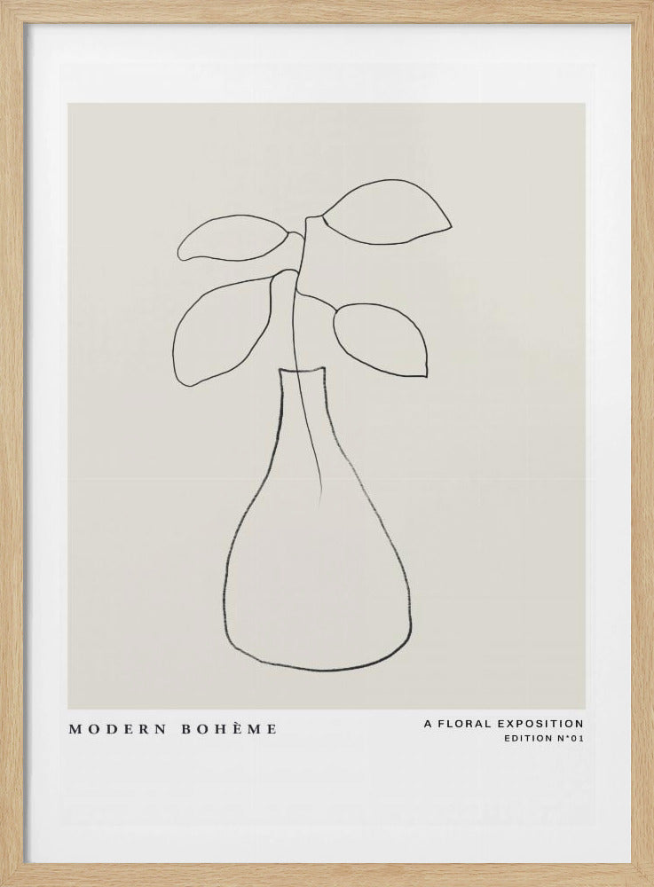 Minimalist Vase | Poster