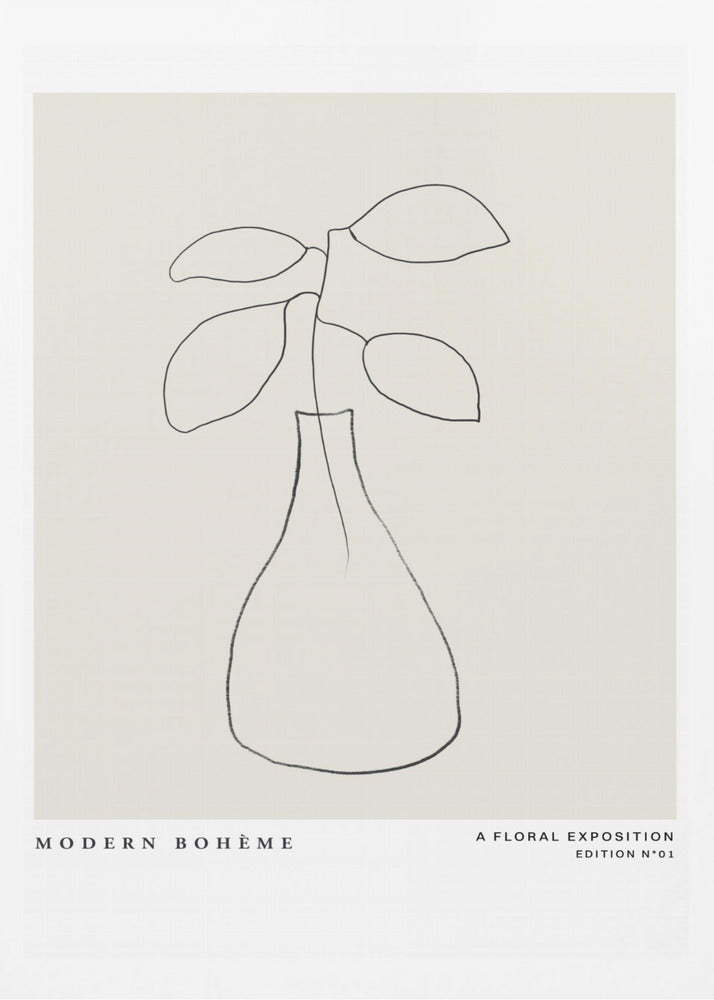 Minimalist Vase | Poster