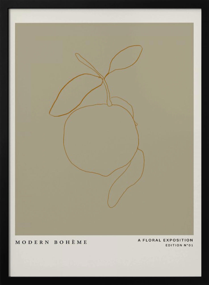 Minimalist Citrus | Poster