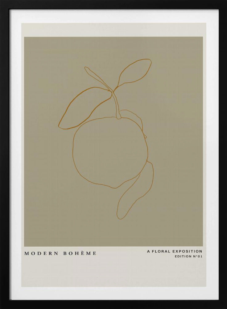 Minimalist Citrus | Poster