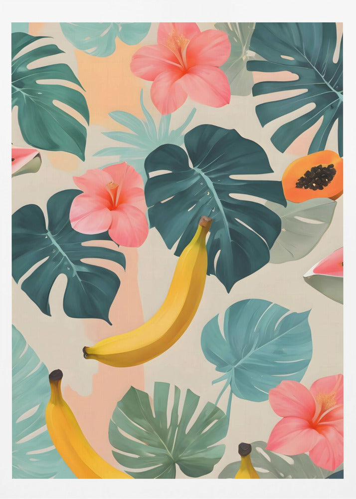 Stay Tropical, Stay Vibing | Poster