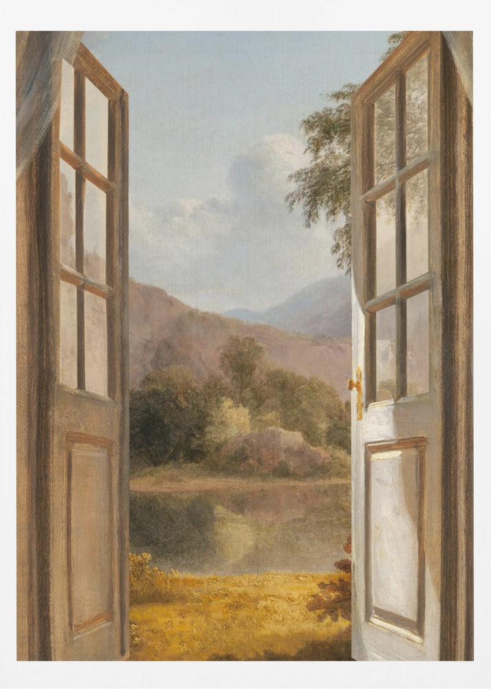 Der Bergblick | Poster