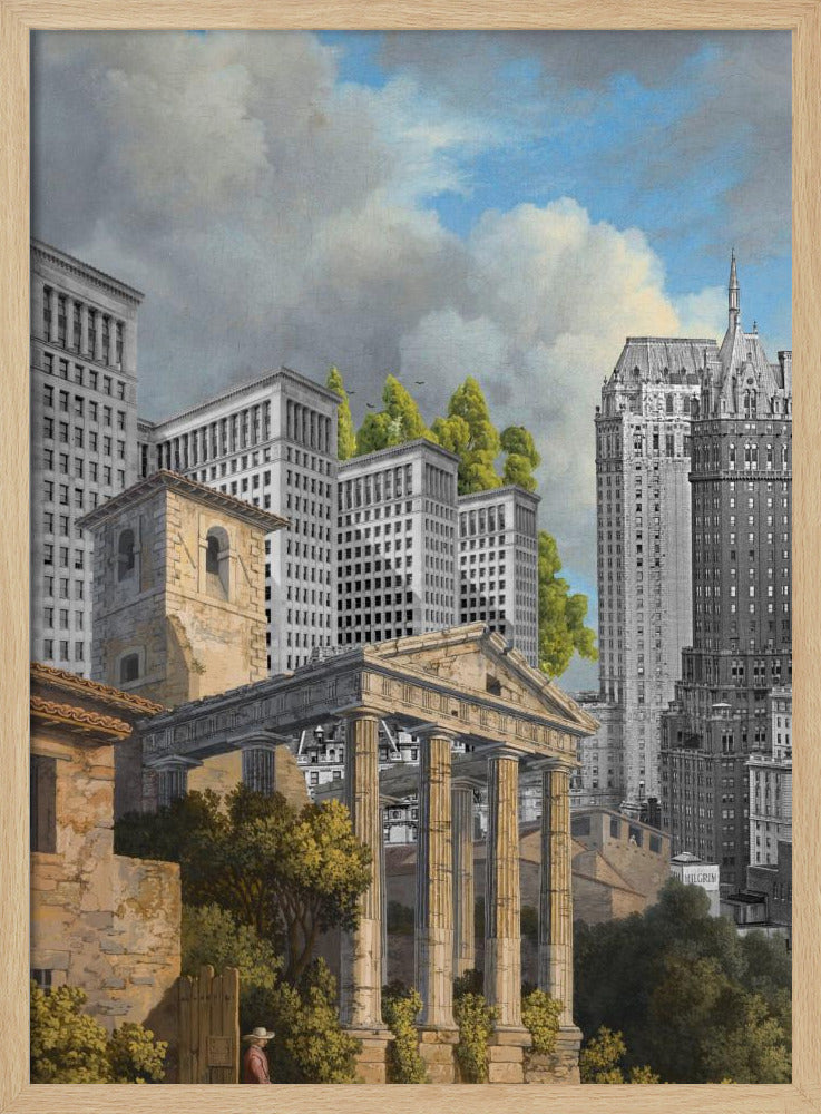 Der Tempel des Herkules | Poster