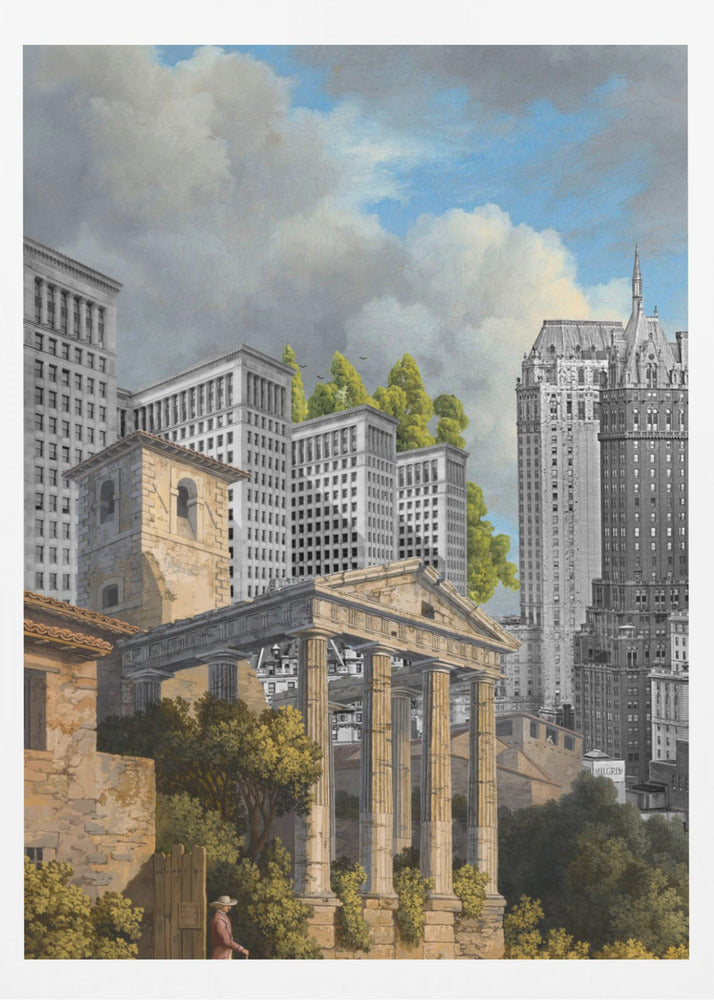 Der Tempel des Herkules | Poster