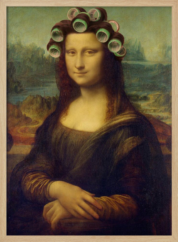 Mona Lisa – Die Curly Girly Edition | Poster