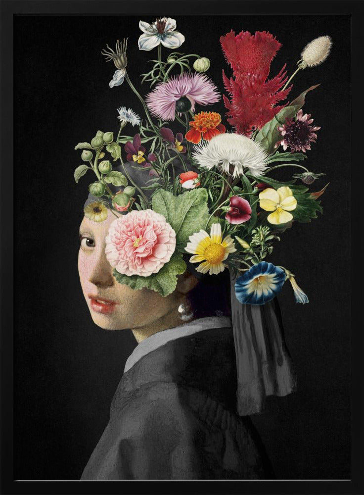 Das Mädchen mit dem Perlenohrring – Ausgabe „Der Frühling kommt 2024“ | Poster