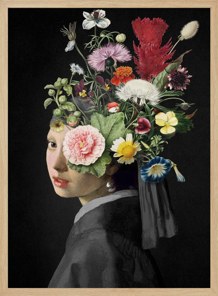 Das Mädchen mit dem Perlenohrring – Ausgabe „Der Frühling kommt 2024“ | Poster