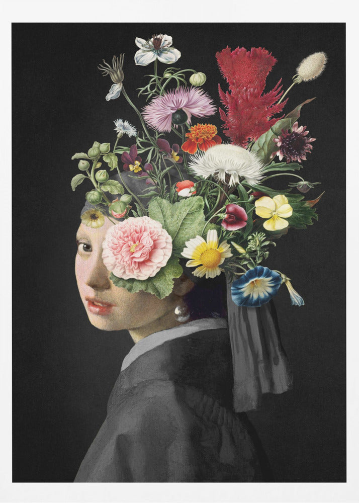 Das Mädchen mit dem Perlenohrring – Ausgabe „Der Frühling kommt 2024“ | Poster