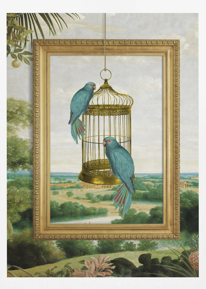 Der goldene Ausblick | Poster