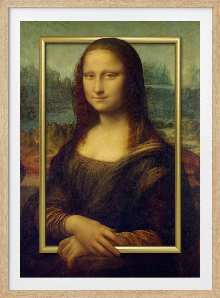 Mona, neu gerahmt | Poster