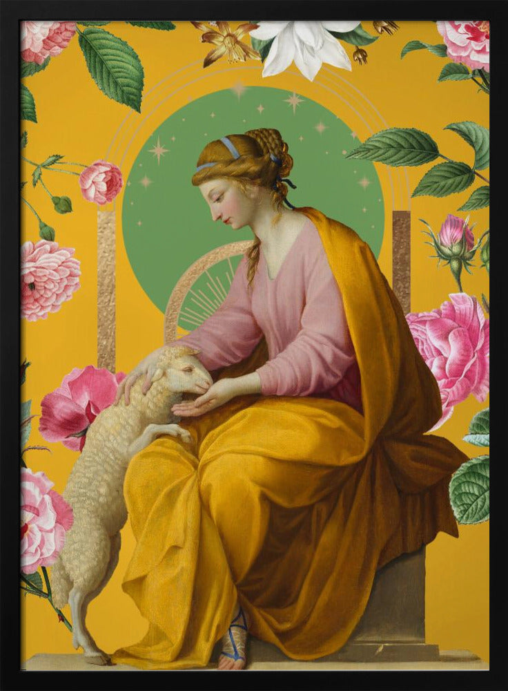 Sanftmut eine Collage | Poster