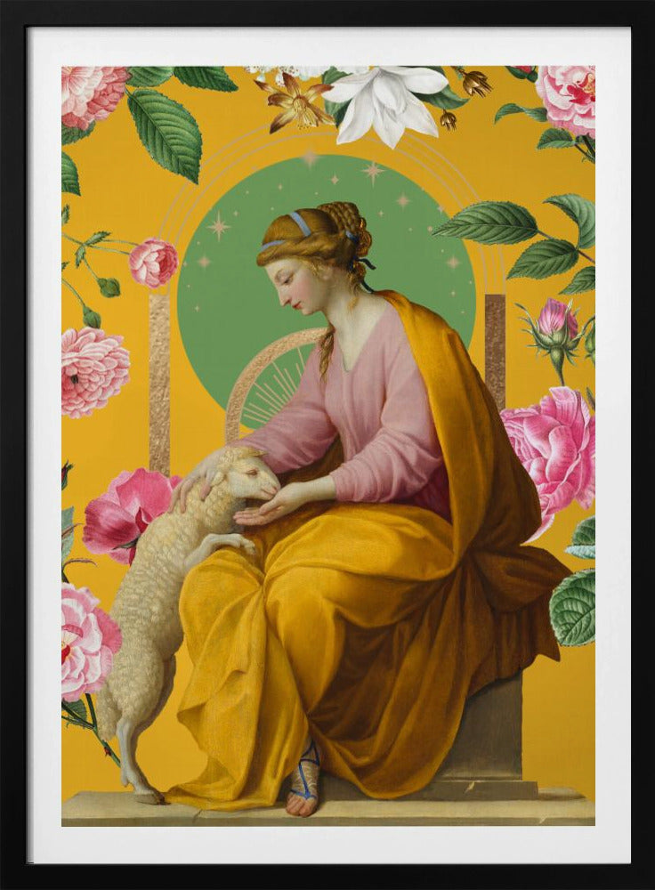 Sanftmut eine Collage | Poster