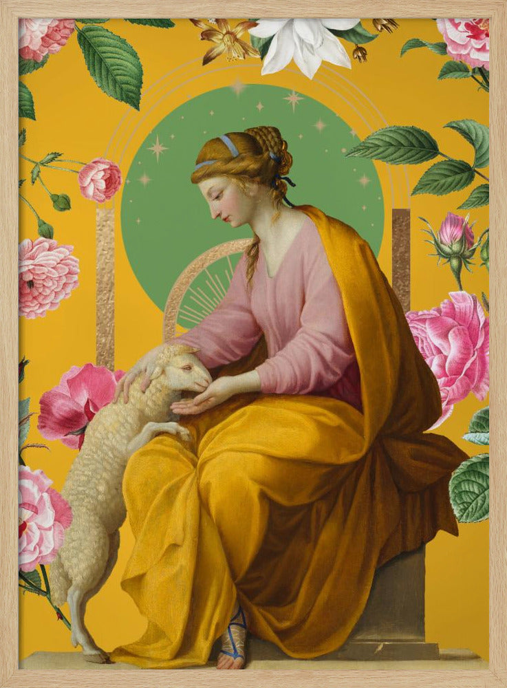 Sanftmut eine Collage | Poster