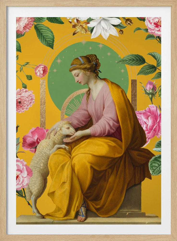 Sanftmut eine Collage | Poster