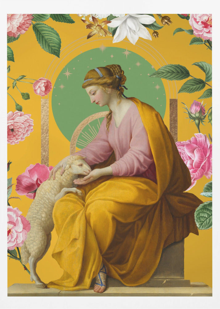 Sanftmut eine Collage | Poster