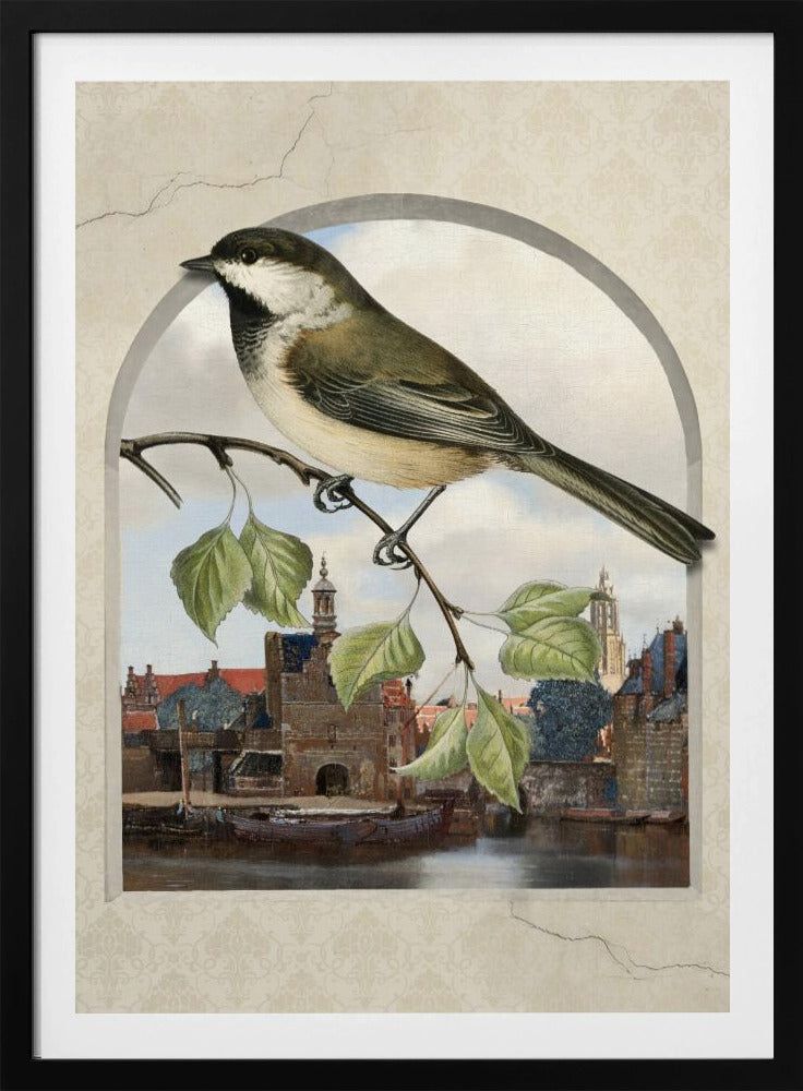 Vogelperspektive auf den Torbogen | Poster