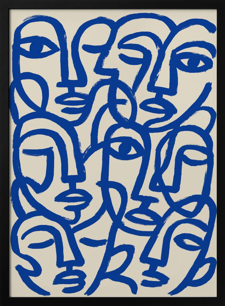 Entangled Faces | Poster