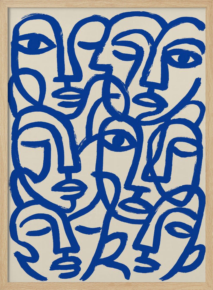 Entangled Faces | Poster
