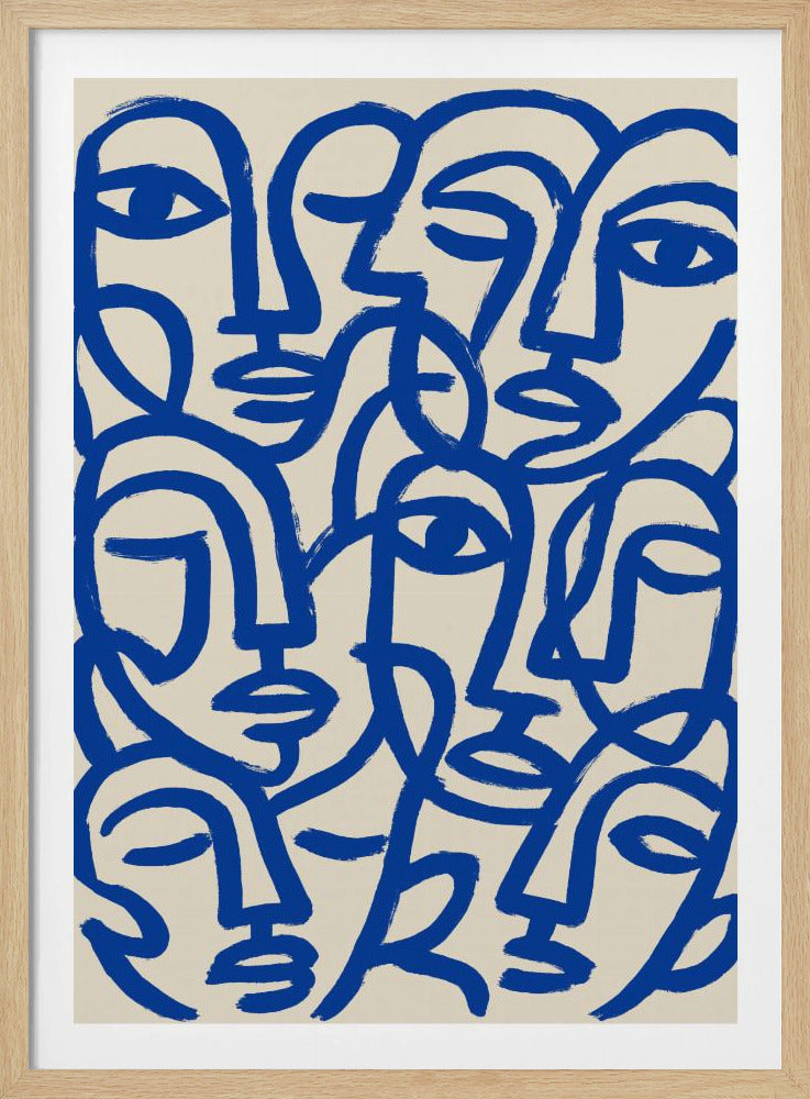 Entangled Faces | Poster
