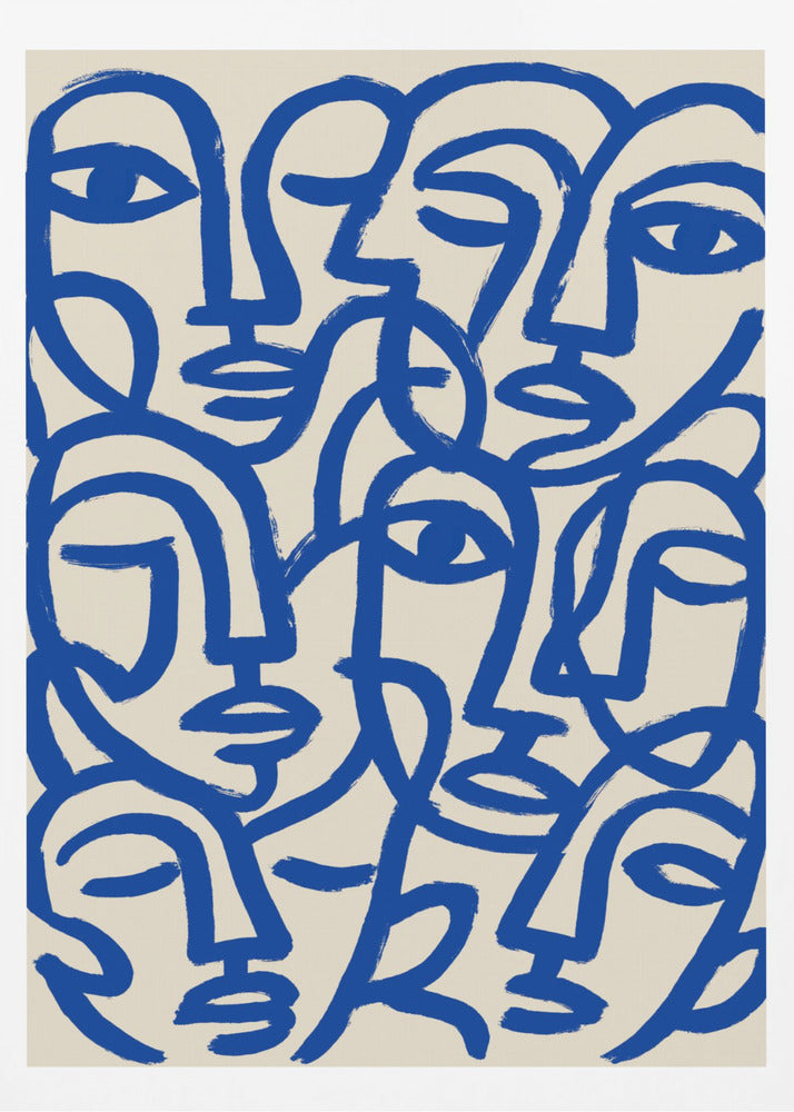 Entangled Faces | Poster