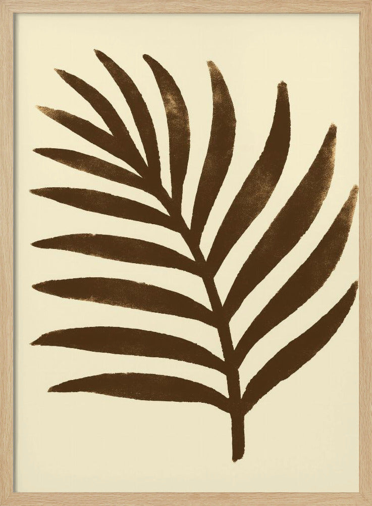 Silhouette Leaf | Poster