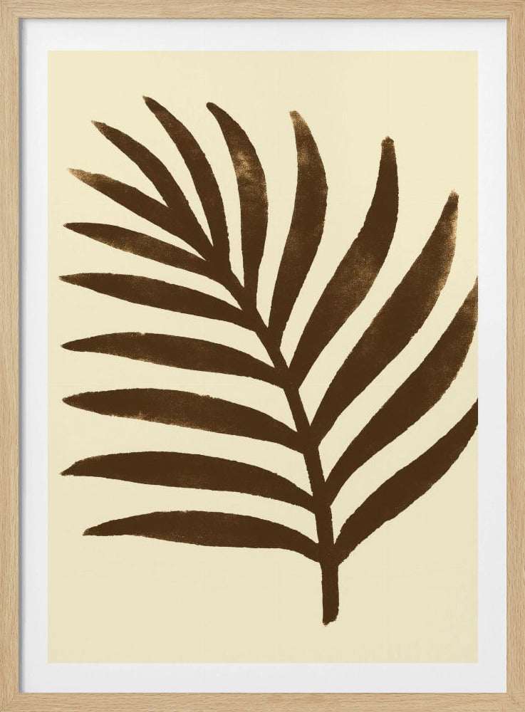 Silhouette Leaf | Poster