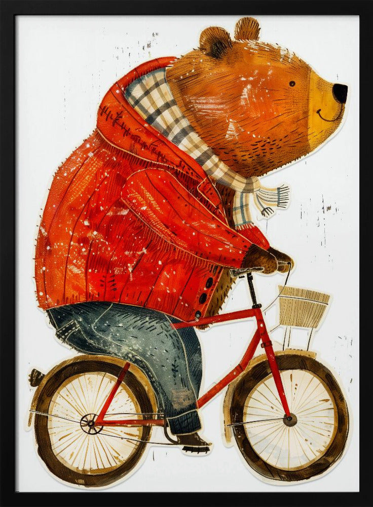 Biker Bear | Poster