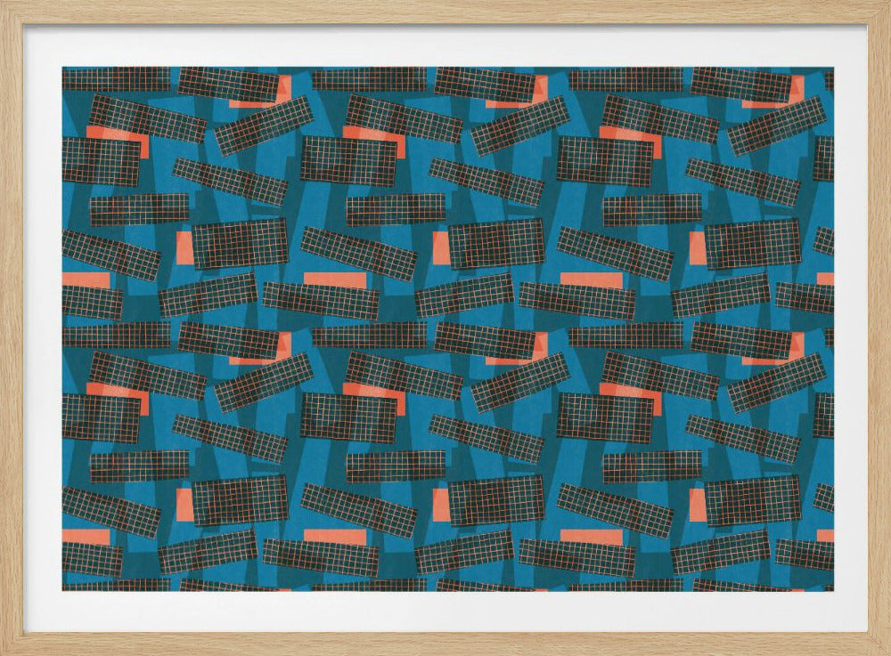 Cyanopatternno22 | Poster