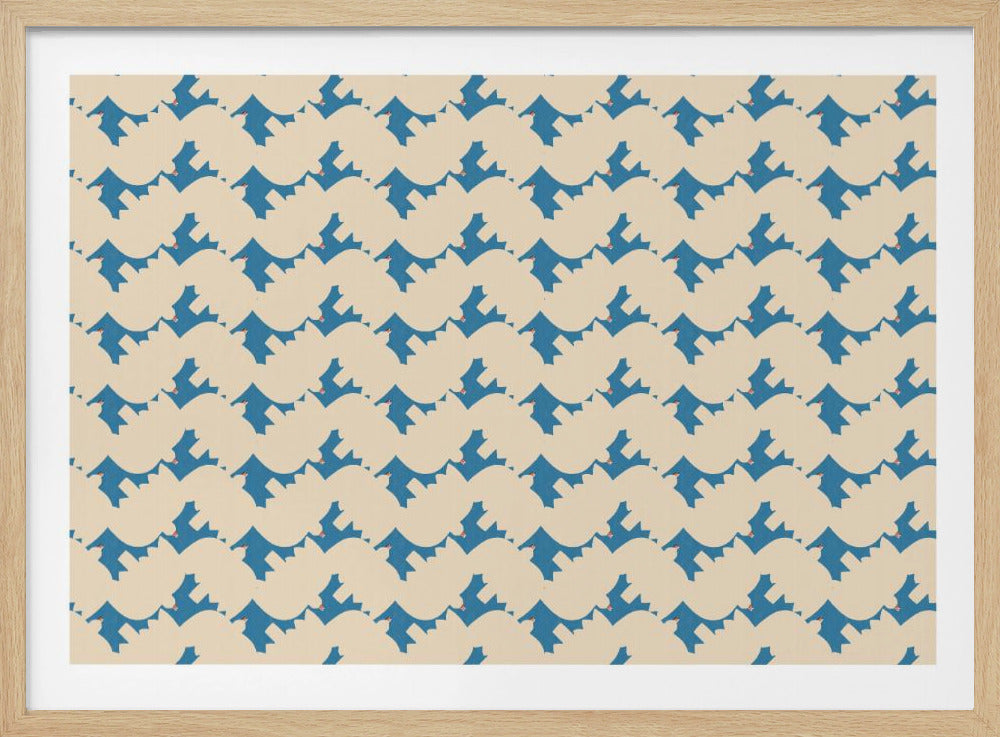 Cyanopatternno24 | Poster