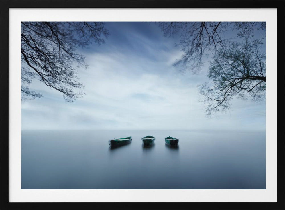 Die Zeit ist eine Welle | Poster - Kunstdruck
