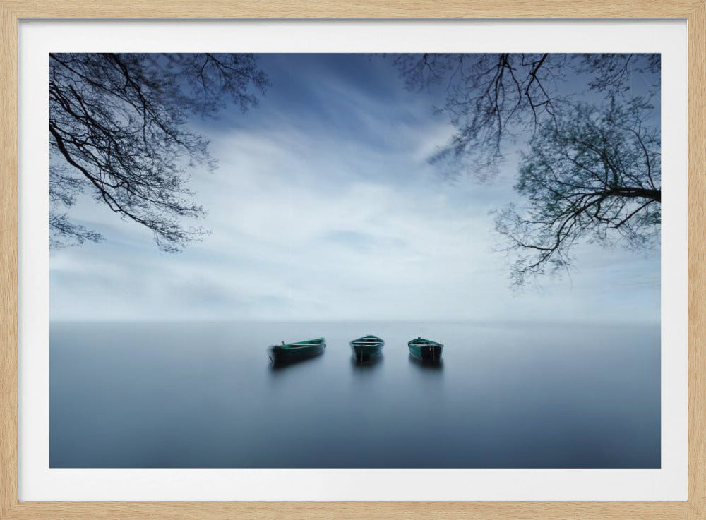 Die Zeit ist eine Welle | Poster - Kunstdruck