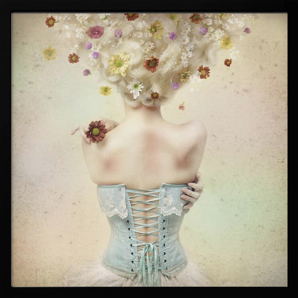 Girl of the flower garden | Poster