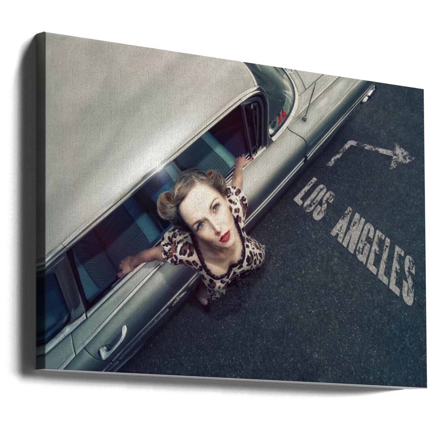 Droga Hollywood | Wydruki na łótnie