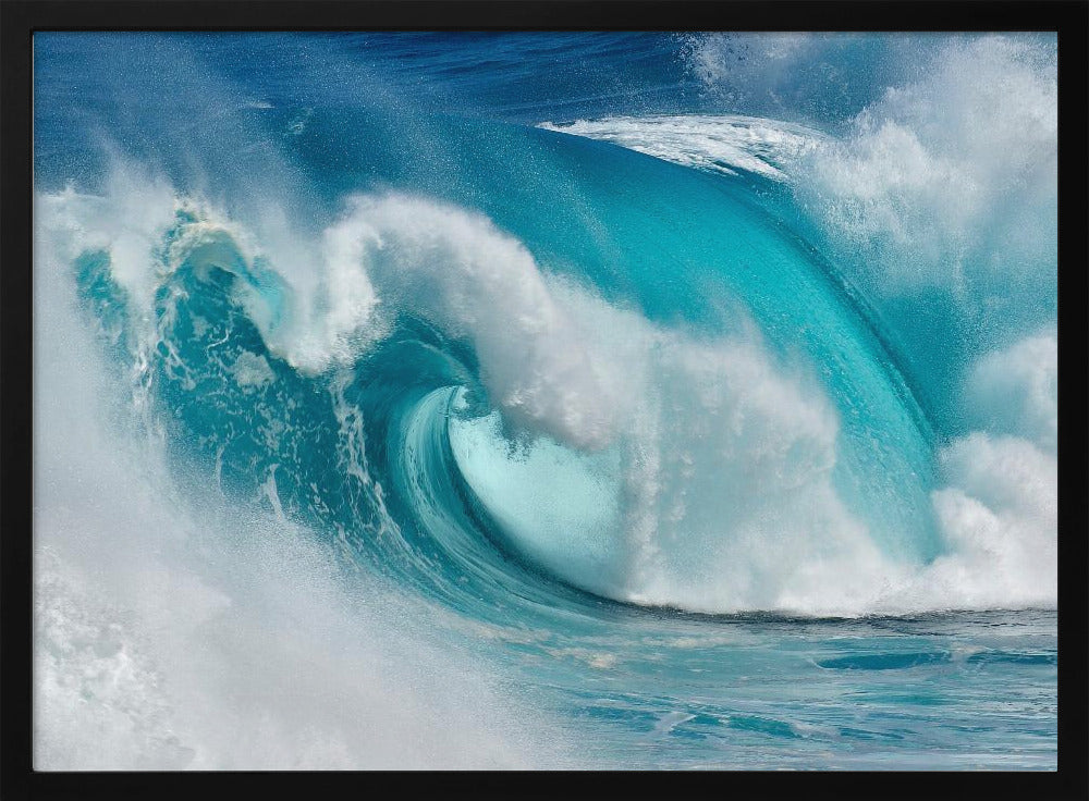 Kun valtameri muuttuu siniseksi tuleksi | Julisteet - Taidevedokset