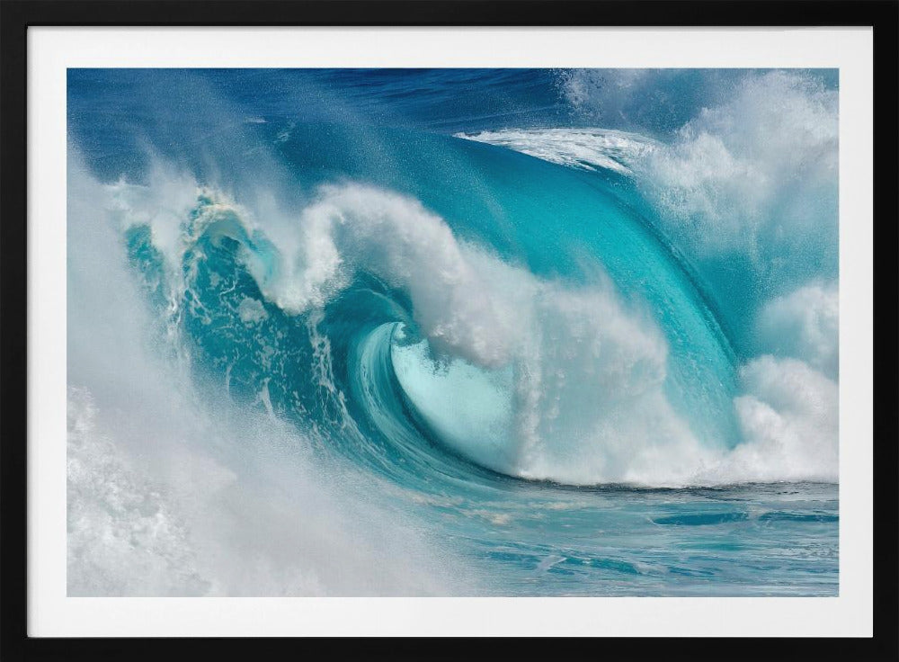 Kun valtameri muuttuu siniseksi tuleksi | Julisteet - Taidevedokset