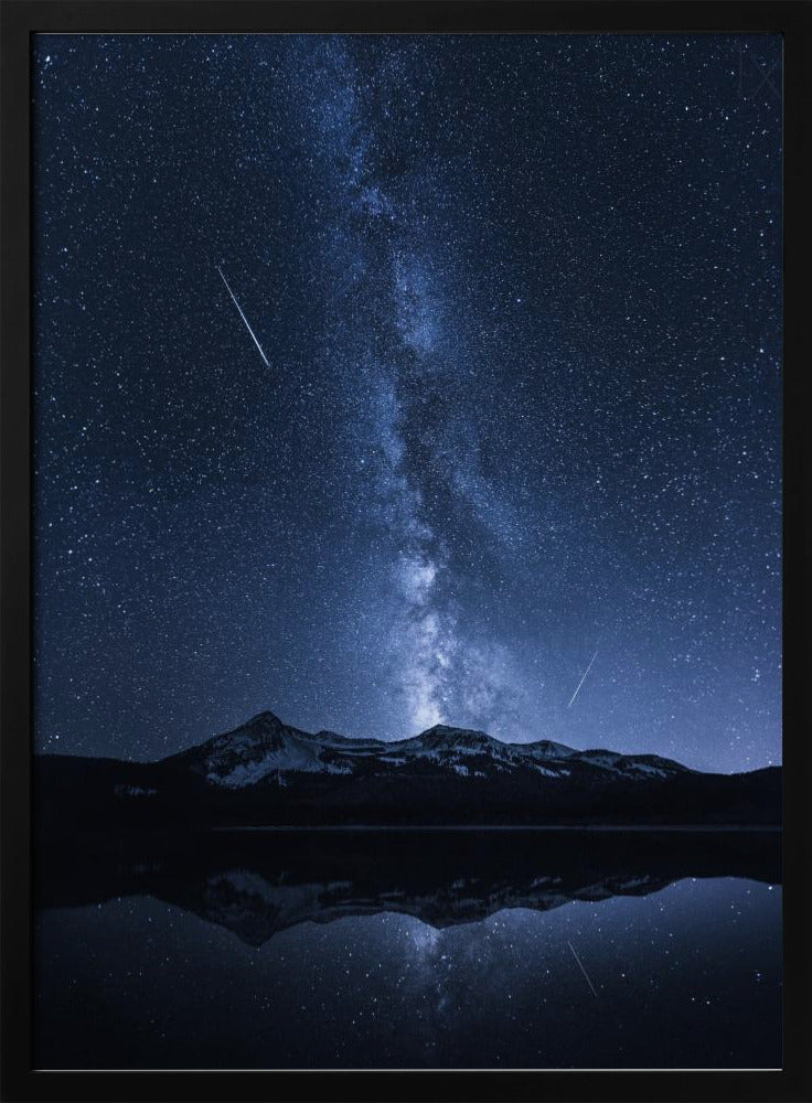 Galaxies Reflection | Poster