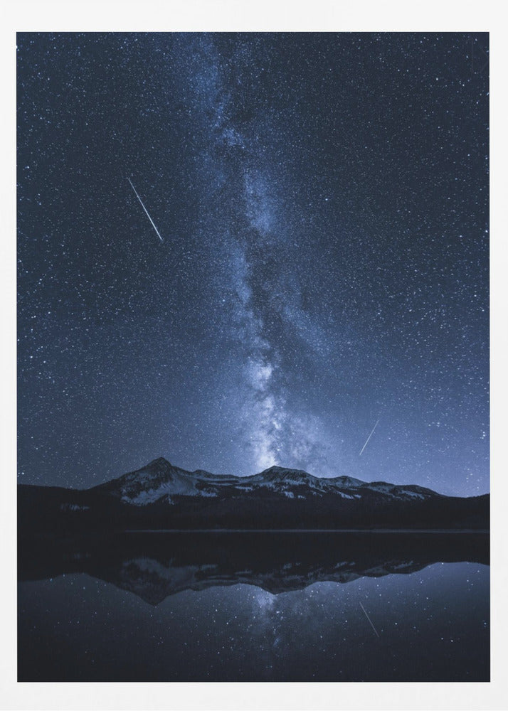 Galaxies Reflection | Poster