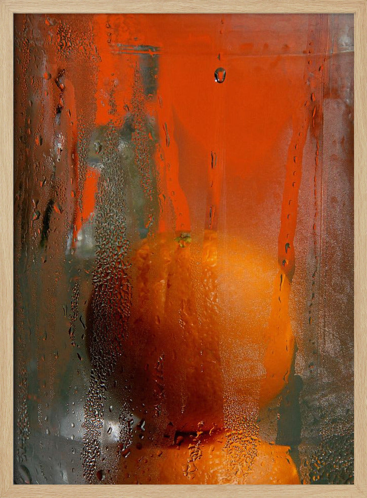 Orange Kammer | Poster - Kunstdruck